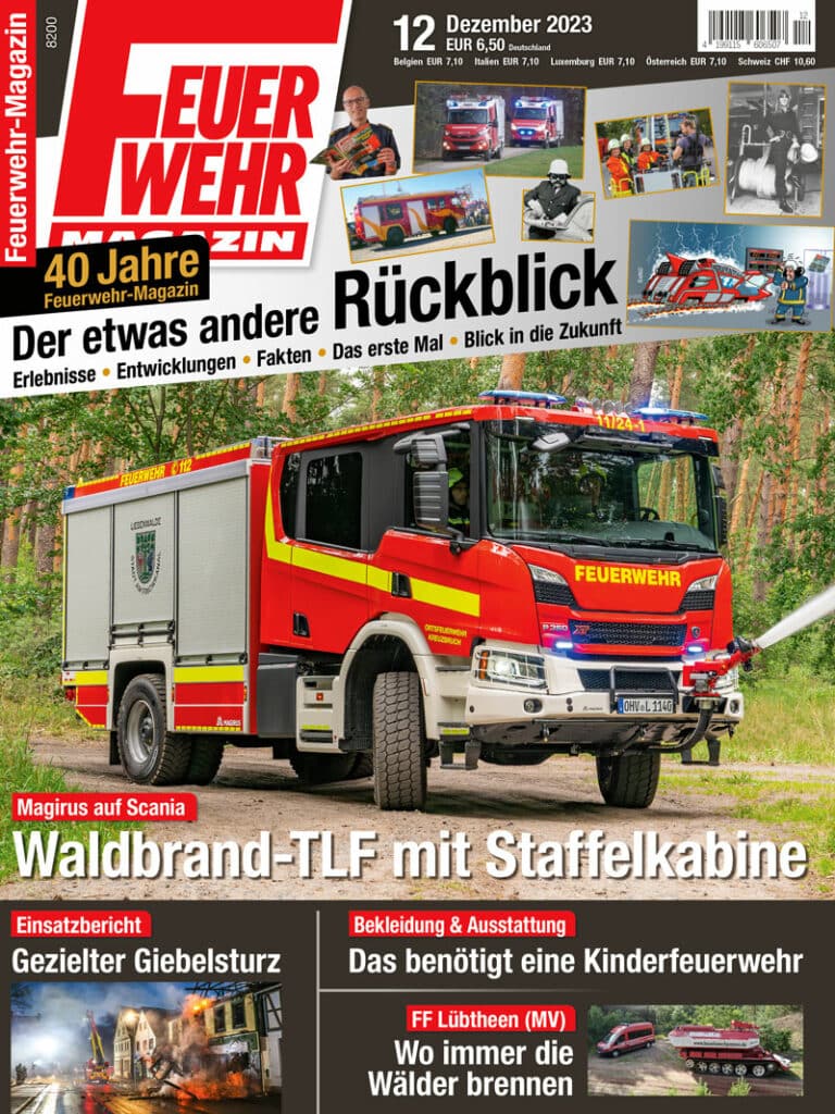 Feuerwehr Magazin 12 2023 Feuerwehr Magazin