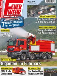 Produkt: PDF-Download: Feuerwehr-Magazin Digital 07/2018