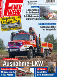 Produkt: PDF-Download: Feuerwehr-Magazin 01/2020