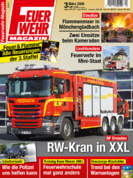 Produkt: PDF-Download: Feuerwehr-Magazin 03/2020