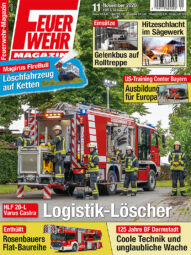 Produkt: PDF-Download: Feuerwehr-Magazin 11/2020