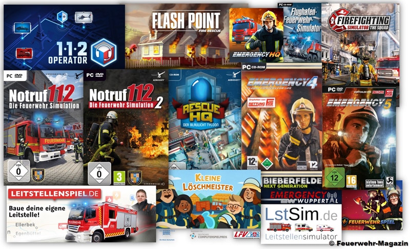 Notruf 112 - Die Feuerwehr Simulation PC Spiele gebraucht kaufen