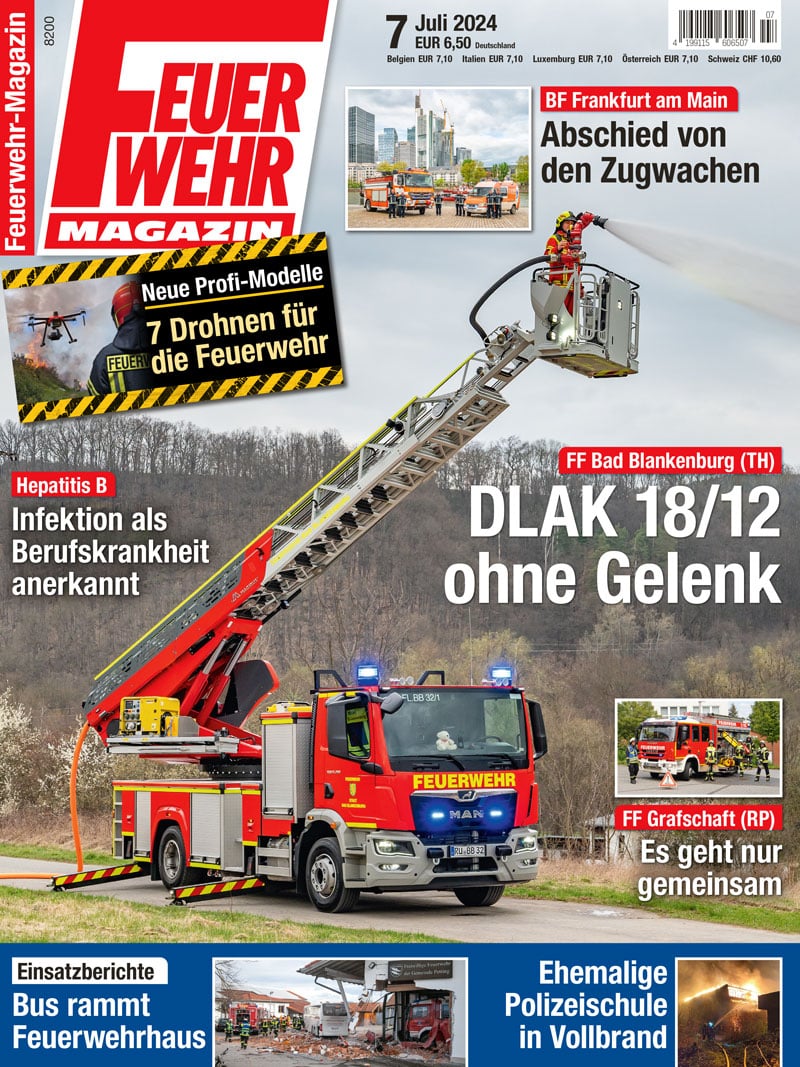 Produkt: Feuerwehr-Magazin 7/2024