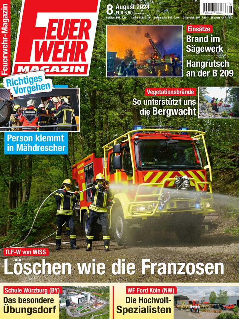 Produkt: Feuerwehr-Magazin 8/2024