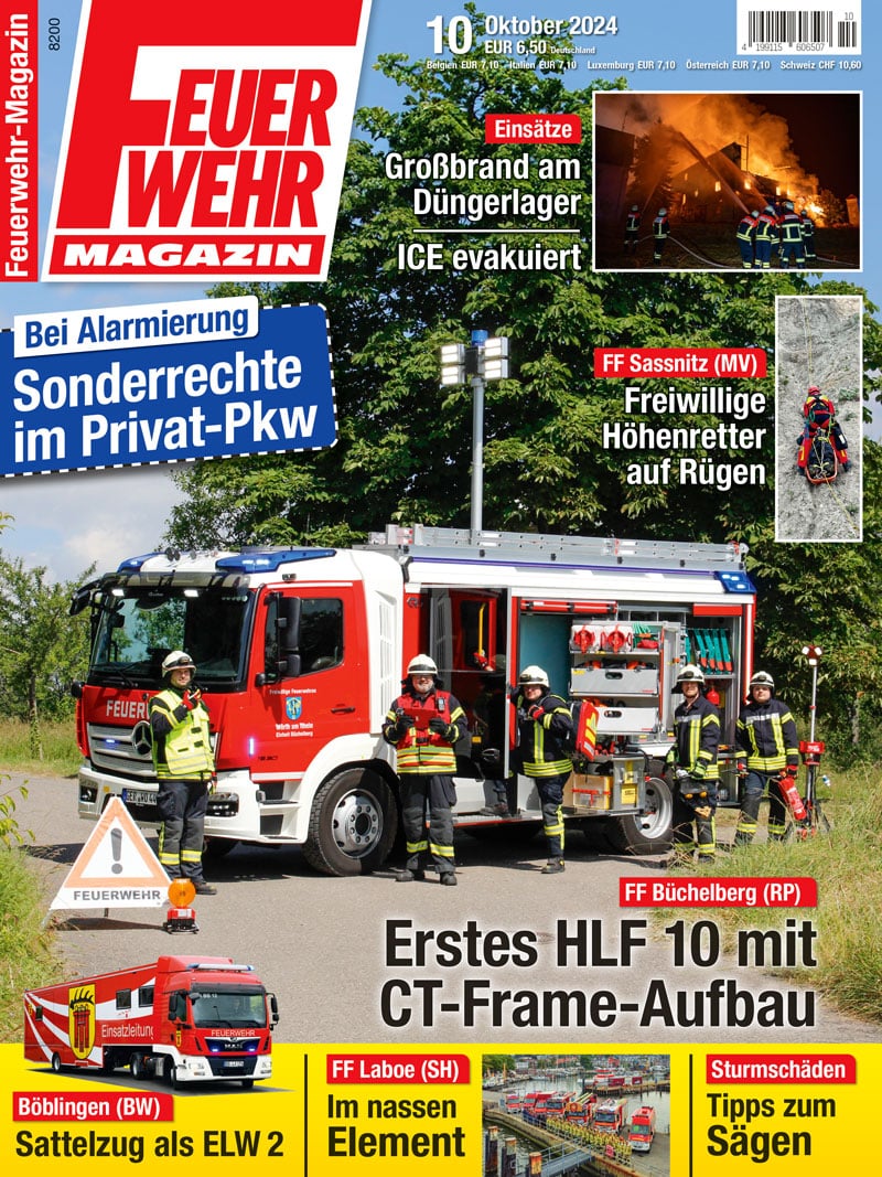 Produkt: Feuerwehr-Magazin 10/2024