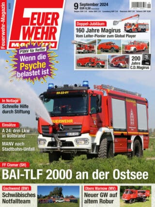 Aktuelle Ausgabe: Feuerwehr-Magazin