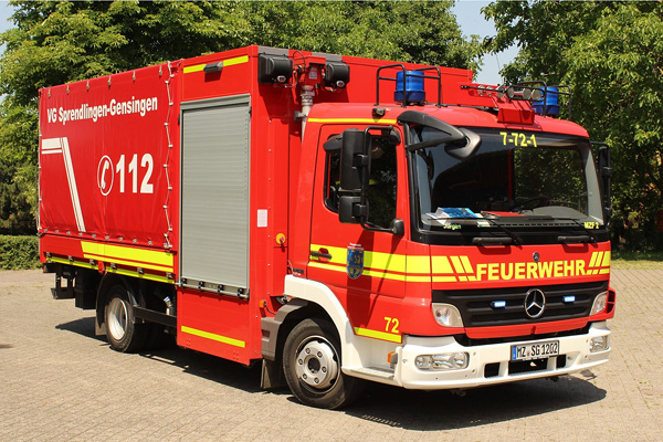 Die Notrufnummer 112 ist auch auf Feuerwehr-Fahrzeugen zu lesen. Foto: Pixabay