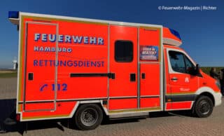 Die FF Neuwerk unterhält als einzige FF einen Rettungstransportwagen (RTW). Foto: Feuerwehr-Magazin/Richter