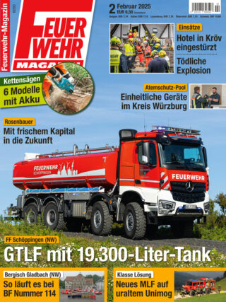 Aktuelle Ausgabe: Feuerwehr-Magazin