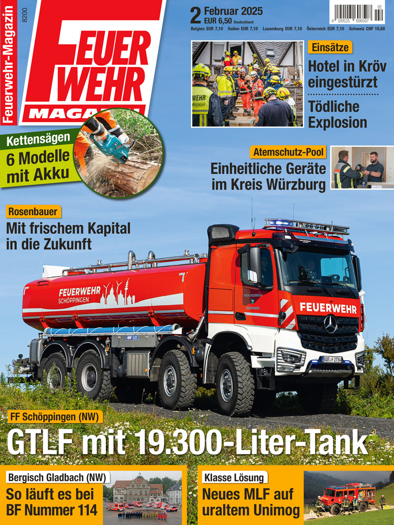 Produkt: Feuerwehr-Magazin 2/2025