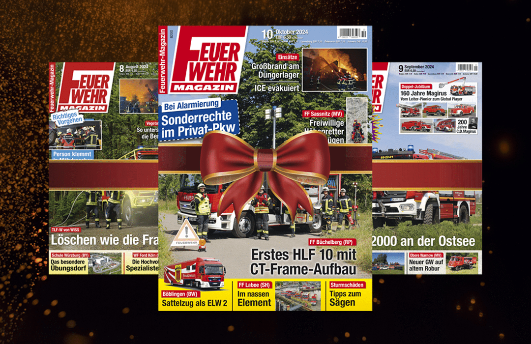 Feuerwehr-Magazin-Geschenkabo