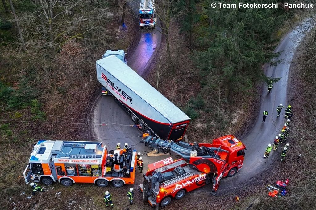 Lkw-Bergung