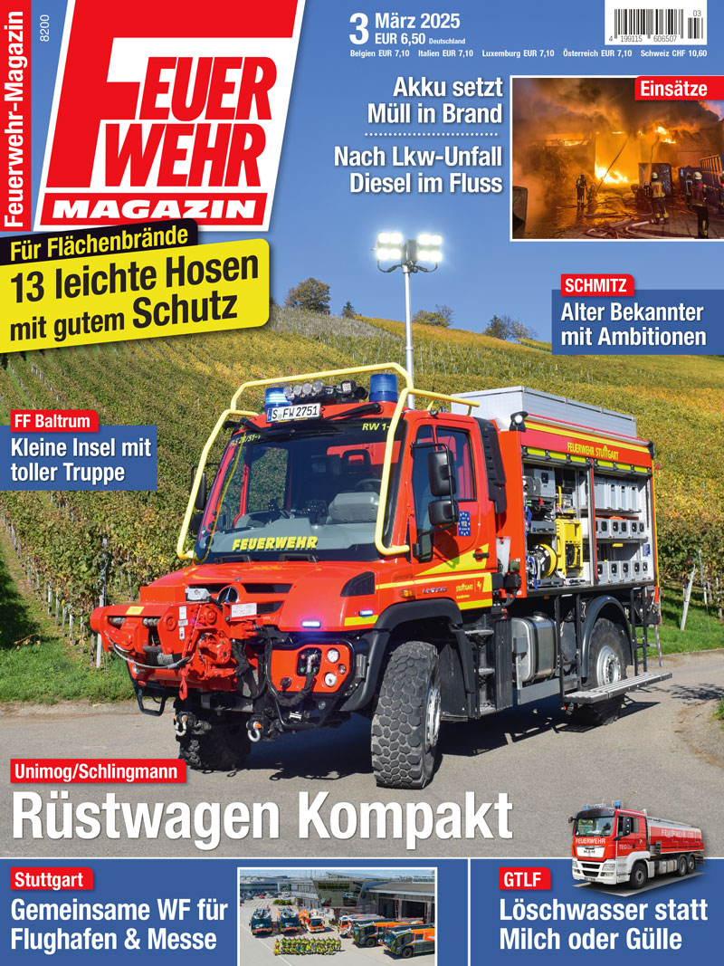 Produkt: Feuerwehr-Magazin 3/2025